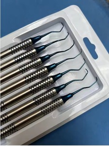 Juego de Curetas Gracey Dentales de Ortodoncia, Herramientas Dentales Premium de Acero Inoxidable, Escalador Manual para Periodoncia y Planificación Radicular - Product Image 4
