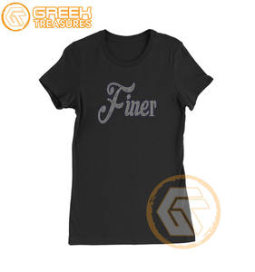 เสื้อยืดแขนสั้นผ้าคอตตอนสำหรับสตรีเสื้อยืดสมาคมสตรีผ้าคอตตอนปรับแต่งได้ - Product Image 2