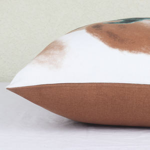 Diseños impresos atractivos 100% algodón 200gsm Fundas de cojines portátiles lavables Productos textiles para el hogar YA FABRIC Indian - Product Image 2