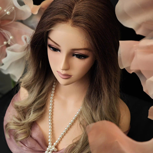 Peluca frontal más vendida 13x4 "con base de seda 100% cabello humano crudo cutícula completa mejor calidad precio al por mayor 2025 - Product Image 1