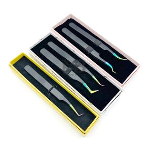 Pince à cils multi-prise noire, meilleure vente, volume, pince à cils, pince à cils personnalisée, noir - Product Image 1