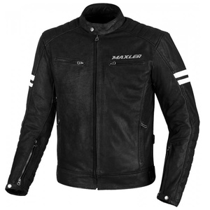 New High Quality Breathable Winter Motorbike Leather Jackets with Full Sleeve and Customizable Options for Men - Product Image 2