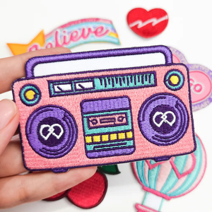 Fabricant OEM Écussons de broderie à repasser avec logo personnalisé 3D Écussons brodés pour machines de Noël pour chemises chapeaux sweats à capuche - Product Image 5