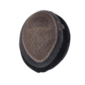 Peluca de Cabello Humano Remy Indio Natural Taz Miraje, Ondulado Natural, Ondulado al Agua, Prótesis Capilar, Parches, Taz Hair BD - Product Image 1