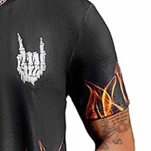 100% camisas personalizadas de algodón orgánico para hombre con logotipo bordado, camiseta suave de verano, ropa informal transpirable hecha por Dress Sports - Product Image 3