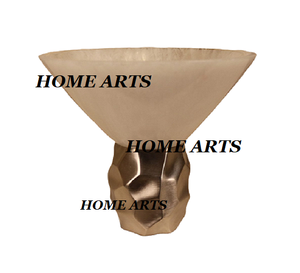 Cuenco para servir de chocolate de mármol y aluminio Cuenco para servir de dátiles de forma redonda de la mejor calidad a precio competitivo - Product Image 3