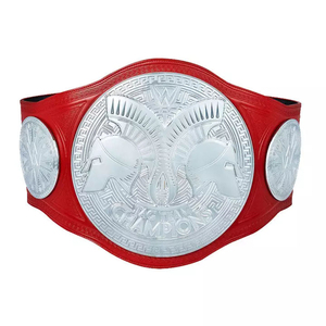 Custom World <b>Boxing</b> <b>Belt</b> Professional Wrestling Cow Hide Leather <b>Belts</b> OEM Logo Universal Martial Art <b>Belts</b> OEM Service - Product Image 5