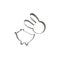 8 emporte-pièces à biscuits en acier inoxydable, motif animaux, écologiques, compatibles lave-vaisselle, design moderne et luxueux, taille personnalisable