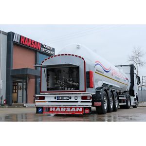 Semirremolque Tanque Criogénico para Transporte, Cumple con EN 13530 TPED ADR, Tanque Rodante con Aislamiento al Vacío y Certificado PI - Product Image 3