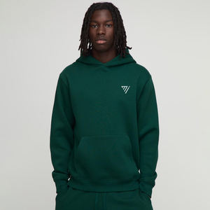 Solid <b>Green</b> Custom Embroidered Designs Oversized <b>Men's</b> Winter Printed <b>Hoodie</b> Breathable 100% Cotton Heavy Quality <b>Hoodie</b> - Product Image 1