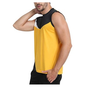 2025 nueva llegada al por mayor logotipo personalizado tamaño Color hombres camisetas sin mangas Fitness deportes desgaste hombres camiseta sin mangas para la venta en línea - Product Image 4
