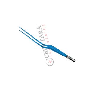 Instrumentos quirúrgicos de plástico Chan Tara Bayoneta en ángulo hacia abajo Fórceps bipolares europeos de alta calidad - Product Image 2