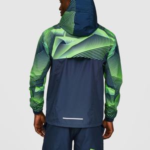 Chaquetas Cortavientos Personalizadas de Alta Calidad, 95% Poliéster, 5% Elastano, Ropa Deportiva Tejida, Trajes Deportivos Ligeros para Hombre - Product Image 6