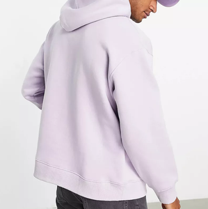 Sweat-shirts à capuche pour hommes, 100% coton, personnalisés, brodés, imprimés, coupe ample, respirants, à porter au quotidien - Product Image 2