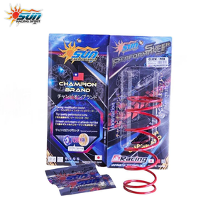 สปริงกลางคลัตช์ SUN Racing รุ่นใหม่ สีแดง สำหรับรถสกู๊ตเตอร์ CLICK125  อะไหล่แต่งไต้หวัน  ปรับปรุงระบบคลัตช์ CVT  1500 รอบต่อนาที - Product Image 6