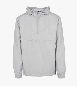 Jersey transpirable de diseño de moda a granel de talla grande 100% poliéster cortavientos Anorak chaqueta con capucha ropa de invierno chaqueta de hombre - Product Image 4