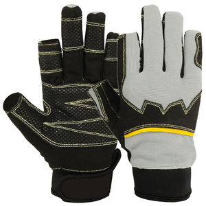 Gants de voile en cuir extrême avec panneaux respirants et secs et adhérence améliorée pour des performances de navigation optimales vente en gros - Product Image 1