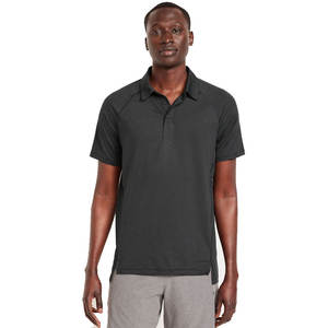 Polo de manga corta para hombre, Polo elástico ultra suave que absorbe la humedad, camisetas polo de rendimiento - Product Image 5