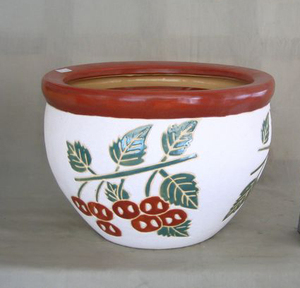 best seller 2025 ceramic <b>flower</b> <b>pots</b> & planters decorations for home gardening supplies <b>clay</b> <b>pot</b> pottery home decor products - Product Image 6