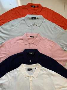 Manga corta anticontracción para hombre para suéter Polo con decoración de botones Accesorio de moda de verano - Product Image 2