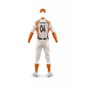 Uniforme deportivo personalizado de béisbol para hombres y mujeres, ropa de softball cosida para jóvenes, 2025 - Product Image 6