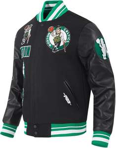 Chaqueta Universitaria Clásica Retro para Hombre con Decoración Bordada a Cuadros - Product Image 3