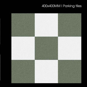 Baldosas de Porcelana Mate para Exteriores, 40x40 cm, 400x400 mm, 16x16 Pulgadas, Resistentes, para Estacionamiento, Entrada de Vehículos, Terraza, Antideslizantes - Product Image 1