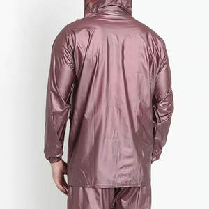 Custom Windbreaker Tracksuit for Teams Waterproof Windproof Fabric Full Zip Jacket and Matching Pants for Sports and Casual Use - Product Image 6