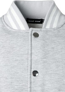 เสื้อแจ็คเก็ตบอมเบอร์ลำลองสำหรับผู้ชาย สไตล์วาร์ซิตี้ ผ้าแคนวาส กันน้ำ ระบายอากาศ กันลม ผ้าขนสัตว์/ผ้าไหม ปิดด้วยซิป - Product Image 4