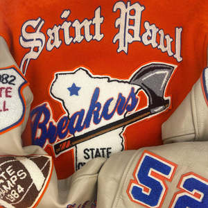 2026 diseñador personalizado bordado Ffactionwear chaquetas universitarias chaqueta de béisbol informal Letterman Unisex Varsity chaquetas para hombres - Product Image 6