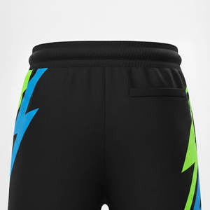 กางเกงขาสั้นคอร์ดูรอยสองชั้นแบบกลับด้านได้ ลายเรียบ เอวสูง ปิดด้วยเชือกผูก ปรับแต่งได้สำหรับการฝึกซ้อมทีมและการแข่งขัน - Product Image 5