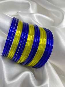 100% Top High Quality Custom Made Bridal <b>Bangles</b> For Women Unique Style Solid Color <b>Glass</b> <b>Bangles</b> Set for Ladies - Product Image 3