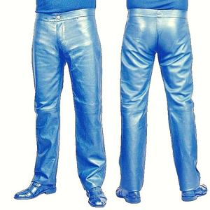 Pantalon décontracté en cuir véritable pour homme, haute qualité, Offre Spéciale - Product Image 5