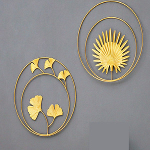 Arte de pared de Metal para decoración del hogar, decoración de montaje en pared colgante decorativa para sala de estar, dormitorio, hogar, oficina, moderno y antiguo - Product Image 6