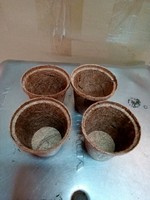 POT EN FIBRE DE NOIX DE COCO/Pot en fibre de coco biodégradable Pot en fibre de coco/Pot en fibre de coco 100% respectueux de l'environnement