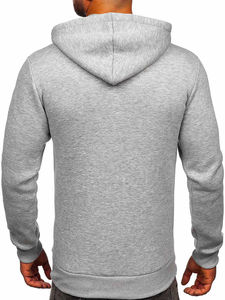 Sweat à capuche polaire vintage surdimensionné pour homme, imprimé sur mesure, avec coupe anti-rétrécissement, style zippé, coupe printanière et motif uni - Product Image 2
