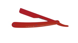 Tiếp Xúc Với Lưỡi Matte Màu Xanh Trượt Ra Dao Cạo Cho Thợ Cắt Tóc Miễn Phí Tùy Chỉnh Biểu Tượng Thẳng Dao Cạo Cung Cấp Thợ Cắt Tóc - Product Image 4