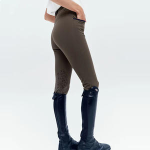 Leggings d'équitation de haute qualité, extensibles dans 4 directions, jodhpurs, pantalons d'équitation, fabriqués en tissu technique avec une sensation douce - Product Image 4