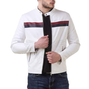 2023 Venta al por mayor Diseño de moda Hombres Chaqueta de cuero genuino Nueva chaqueta de cuero para hombres - Product Image 1