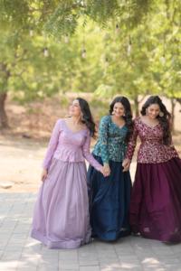 Ropa india y pakistaní Pure Dyable Viscose Jacquard Lehenga Choli para fiestas de bodas y ocasiones festivas - Product Image 3