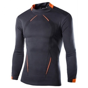 2020 Autumn/Winter Men's Casual Long Sleeve <b>Compression</b> <b>Shirts</b> Breathable Eco-Friendly Anti-Bacterial Quick Dry Lightweight - Product Image 3