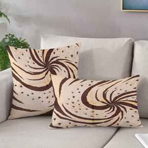 Coussin à imprimé ethnique vibrant - Design Kilim rustique pour une décoration intérieure confortable, housse + insert - Product Image 3