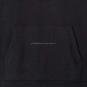 Sudadera con Capucha Extra Grande para Hombre, Personalizada al por Mayor, de Forro Polar, Lisa, en Color Sólido para Invierno - Product Image 6