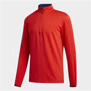 Nouveau Design Sport Running Personnalisé Haute Qualité Jogging Demi Zip Sweat En Plein Air Homme Golf À Capuche 1/3 Zip Pull - Product Image 1
