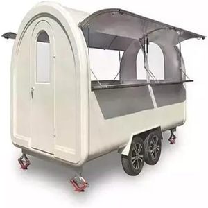 Remolque de comida rápida multifuncional de alta demanda para bocadillos incluye Pizza hamburguesa Hotdog y opción de caravana de helados - Product Image 2