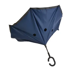 Ombrello Reversibile Personalizzato in Gomma, Gadget Promozionale - Product Image 1