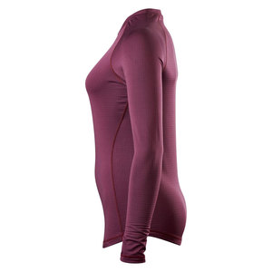 T-shirts personnalisés de haute qualité pour femmes, coupe ajustée, en polyester, technique de teinture unie, broderie compressée - Product Image 2