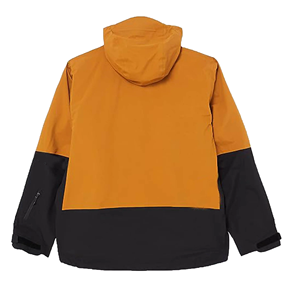 Couleurs personnalisées hommes Softshell toile à capuche imperméable coupe-vent veste d'hiver avec col montant pour la randonnée décontractée - Product Image 2