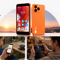 AGM N2 Octa Core QHD, Teléfono Móvil Android Pequeño, 16 GB, 4G LTE, Doble SIM, Batería de 3000 mAh, Tipo C, para Personas Mayores, Estudiantes y Viajeros