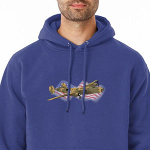 Sweat-shirt à capuche en coton 100% de haute qualité, français, DTF, lourd, respirant, personnalisé pour hommes - Product Image 4
